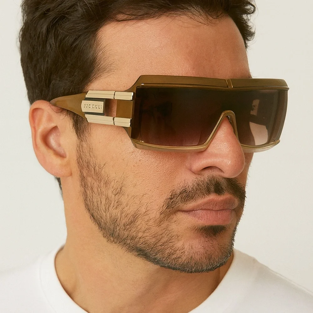 Jimmy Choo Sunglasses Sparks / S Rectangle w/ Gold Acetone Unisex
